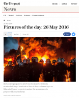 WEB – THE TELEGRAPH
Pitcures of the day 26 may 2016