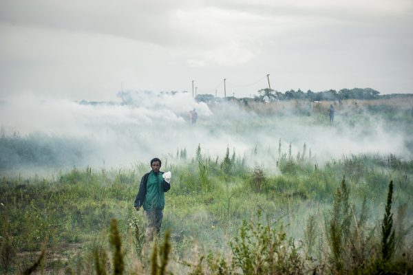 Manifestation en faveur des réfugiés. 1er octobre 2016 – Calais.