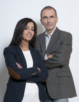 Portrait de Karima DELLI et François VEILLERETTE – Campagne des élections Européennes 2014 Nord Ouest